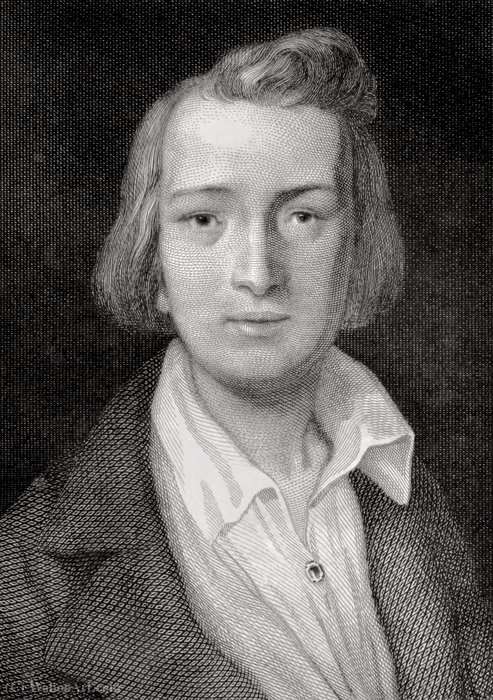 Heinrich Heine — Tony Johannot (antoine Johannot)