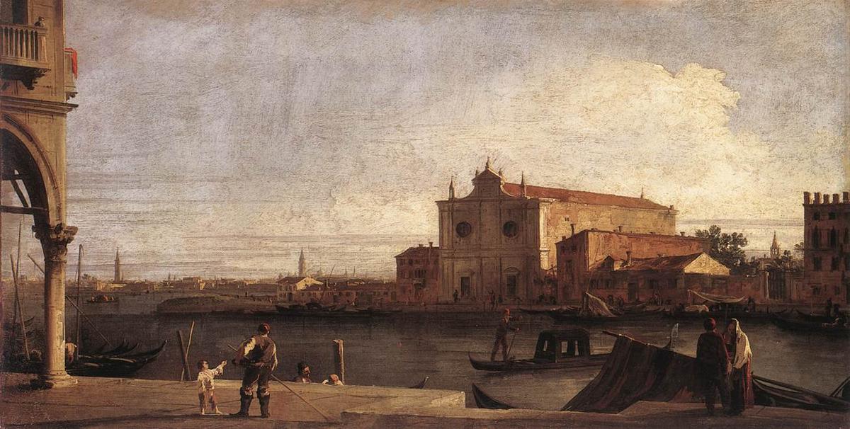 View Of San Giovanni Dei Battuti At Murano — Canaletto