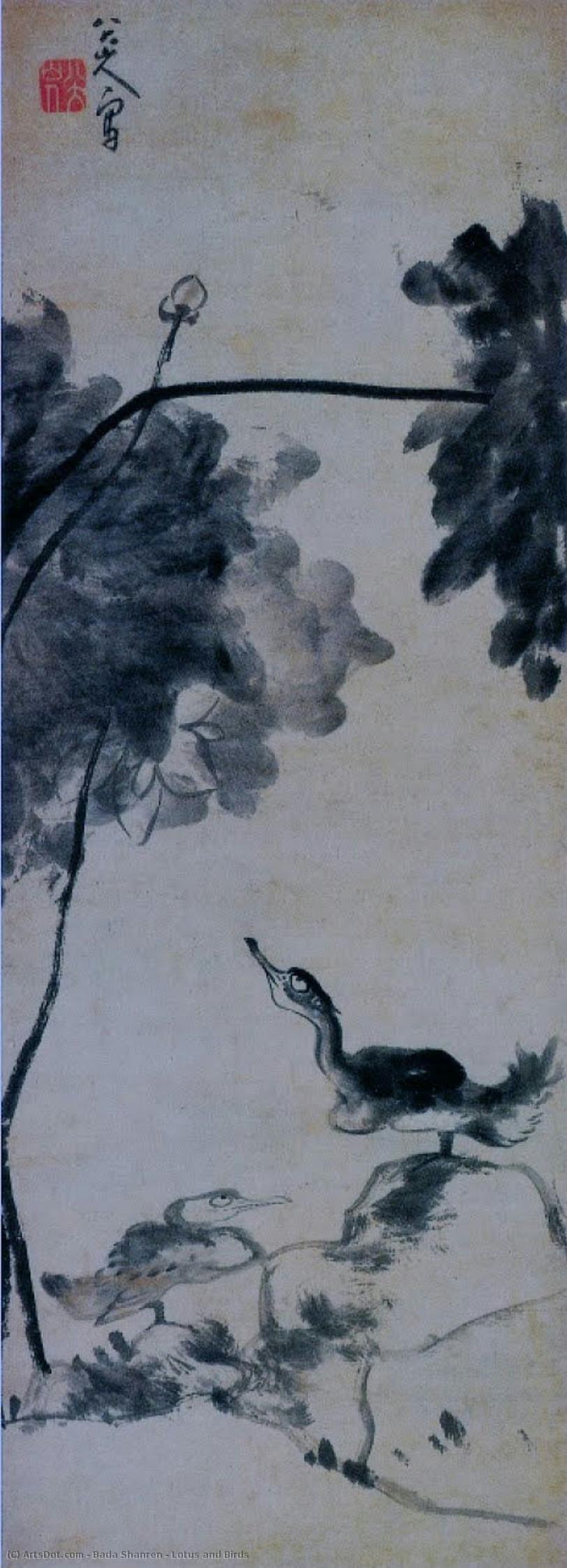 Lotus And Birds — Bada Shanren