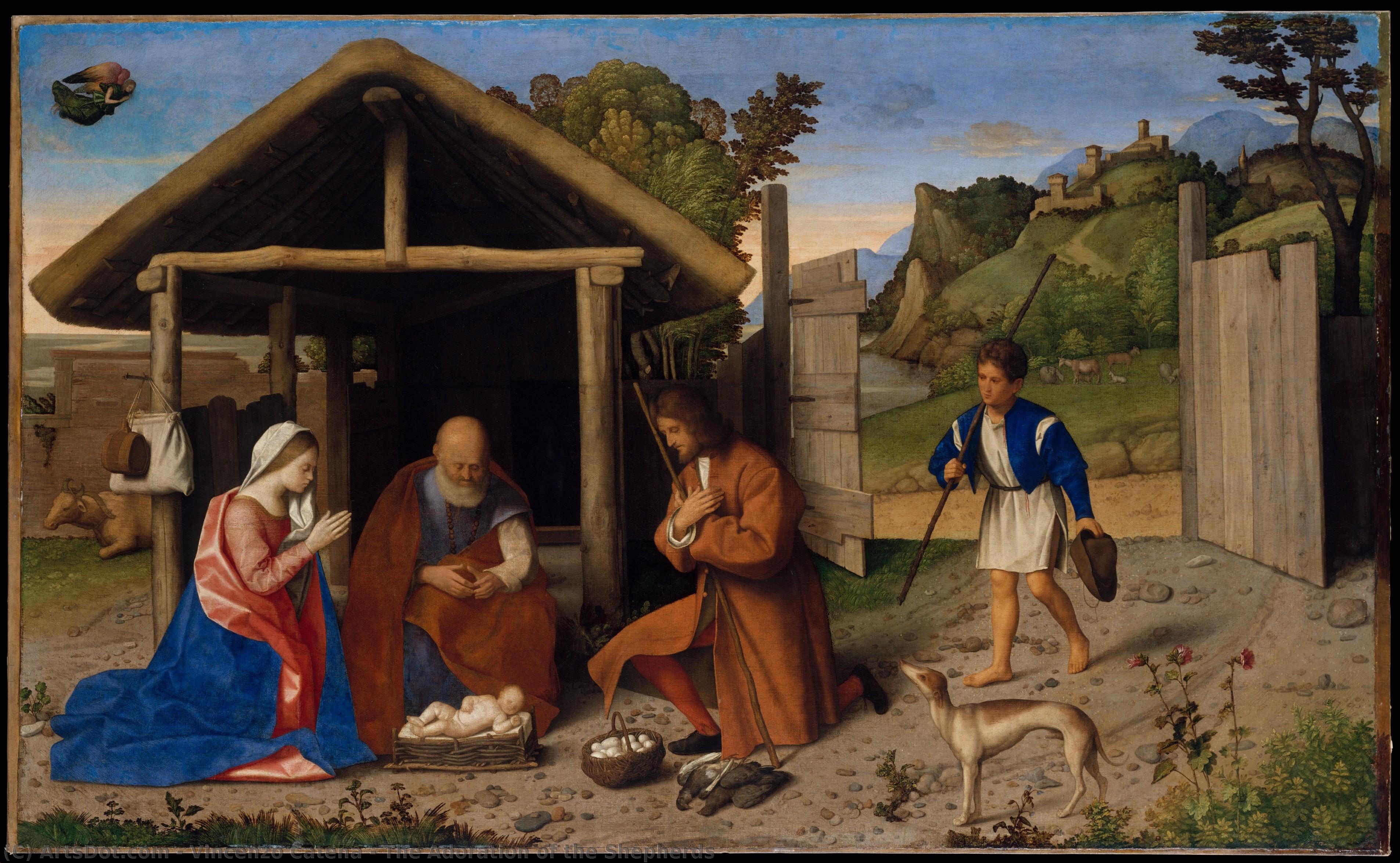 The Adoration Of The Shepherds — Vincenzo Catena