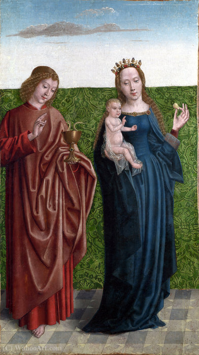 S Peter And Dorothy (1) — Master Of The Saint Bartholomew Altarpiece