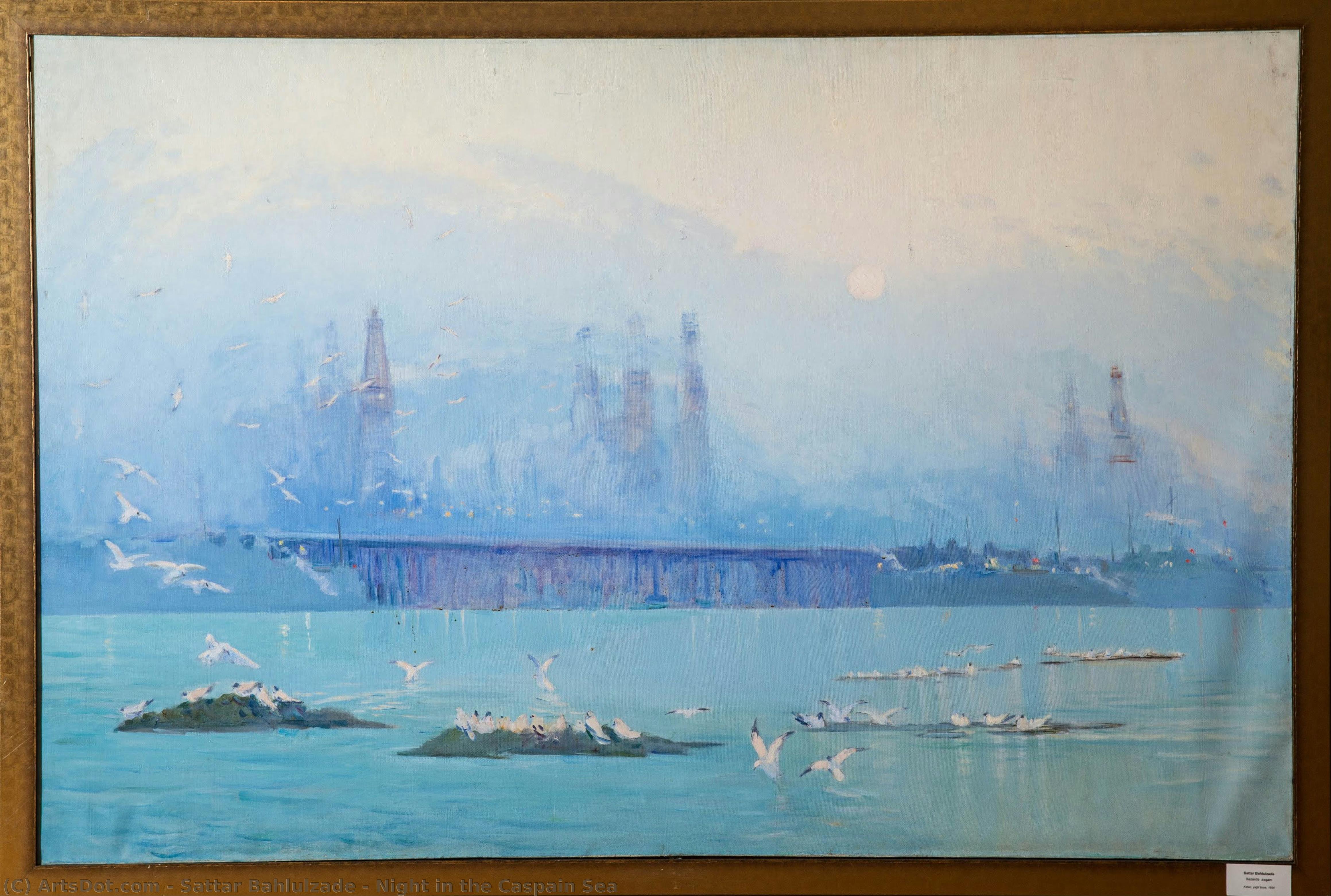 Night In The Caspain Sea — Sattar Bahlulzade