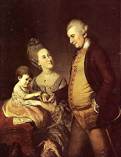 The John Cadwalader Family, (painting) — Charles Willson Peale