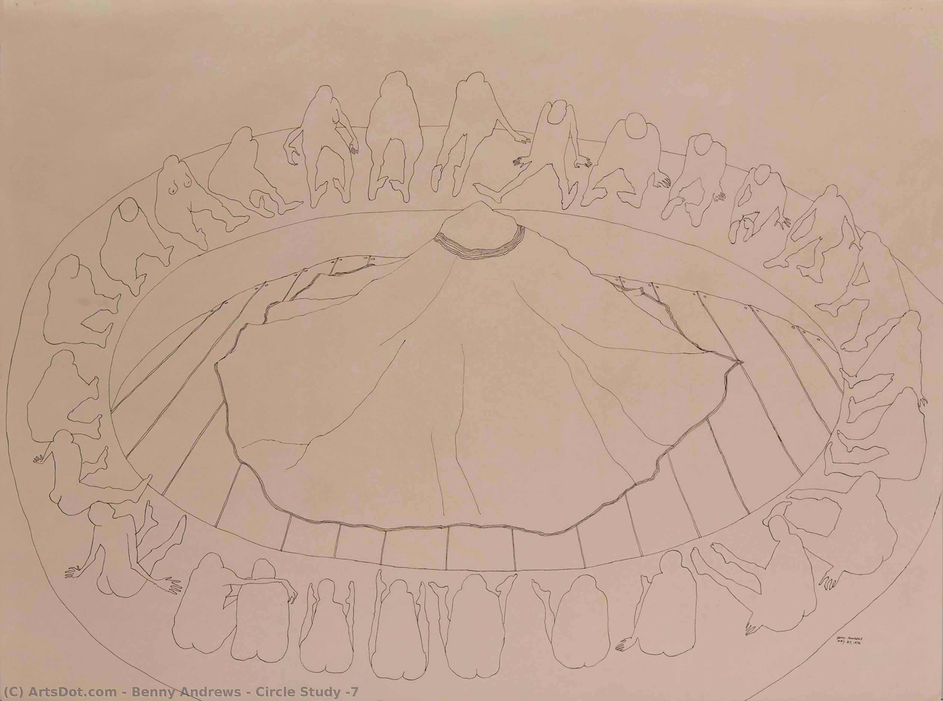 Circle Study #7 — Benny Andrews
