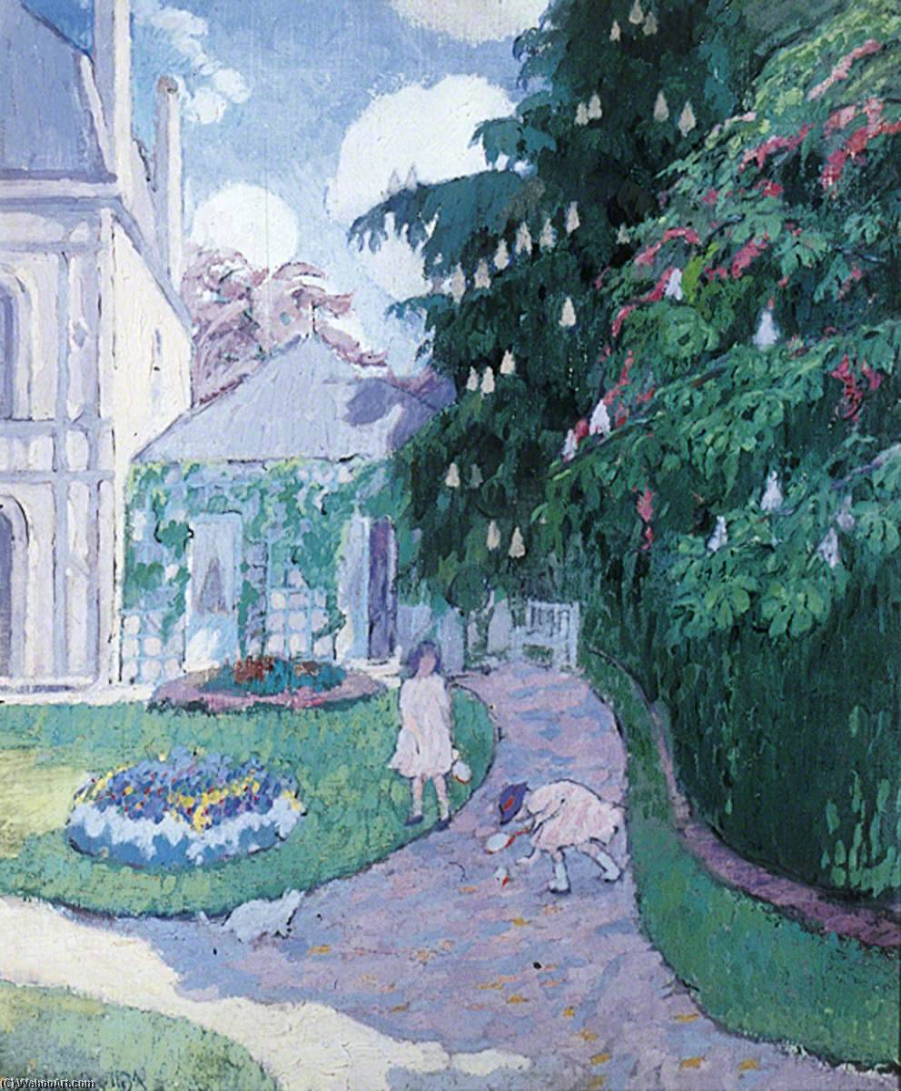 Garden At Caudebec, Normandy, France — Milly Childers