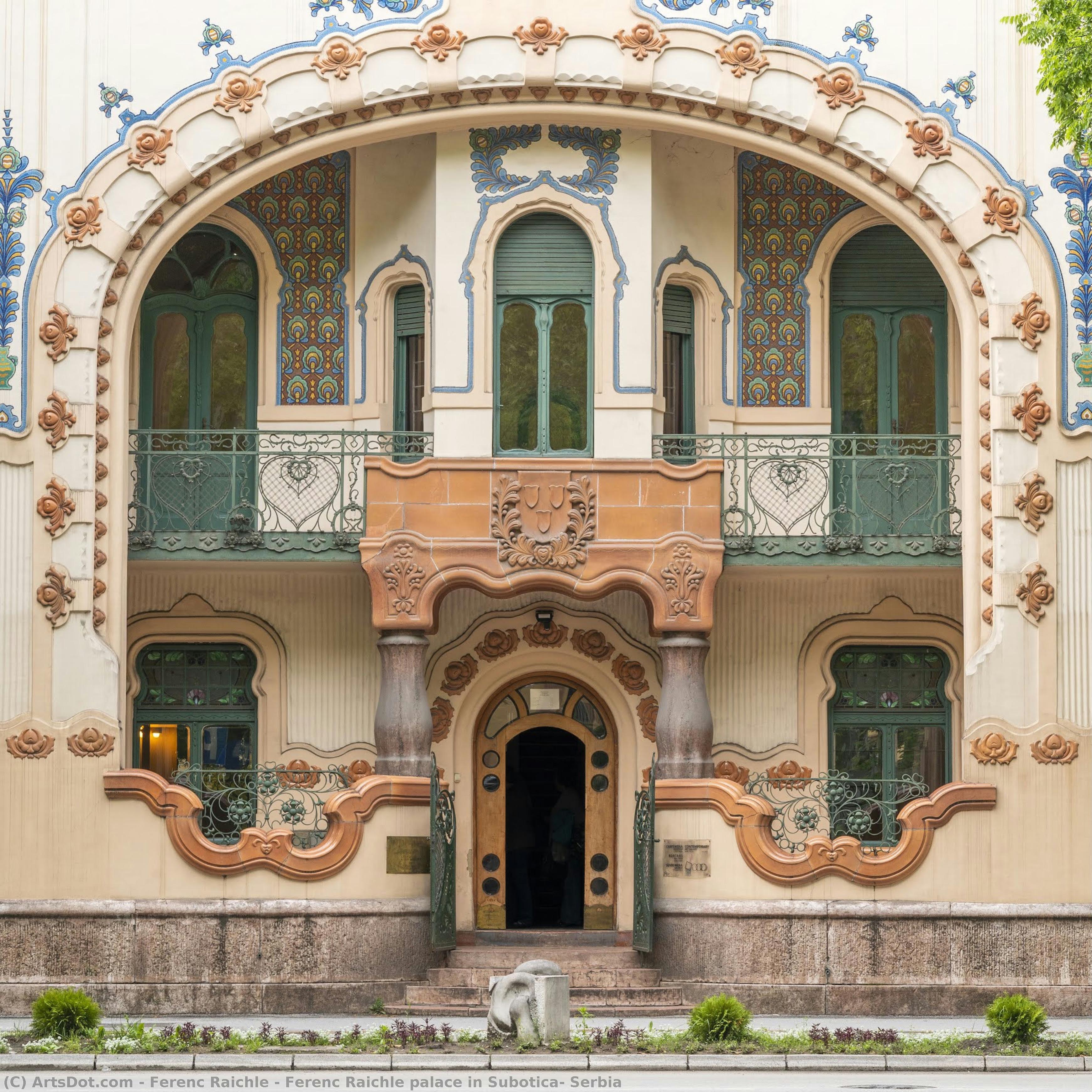 Ferenc Raichle Palace In Subotica, Serbia — Ferenc Raichle