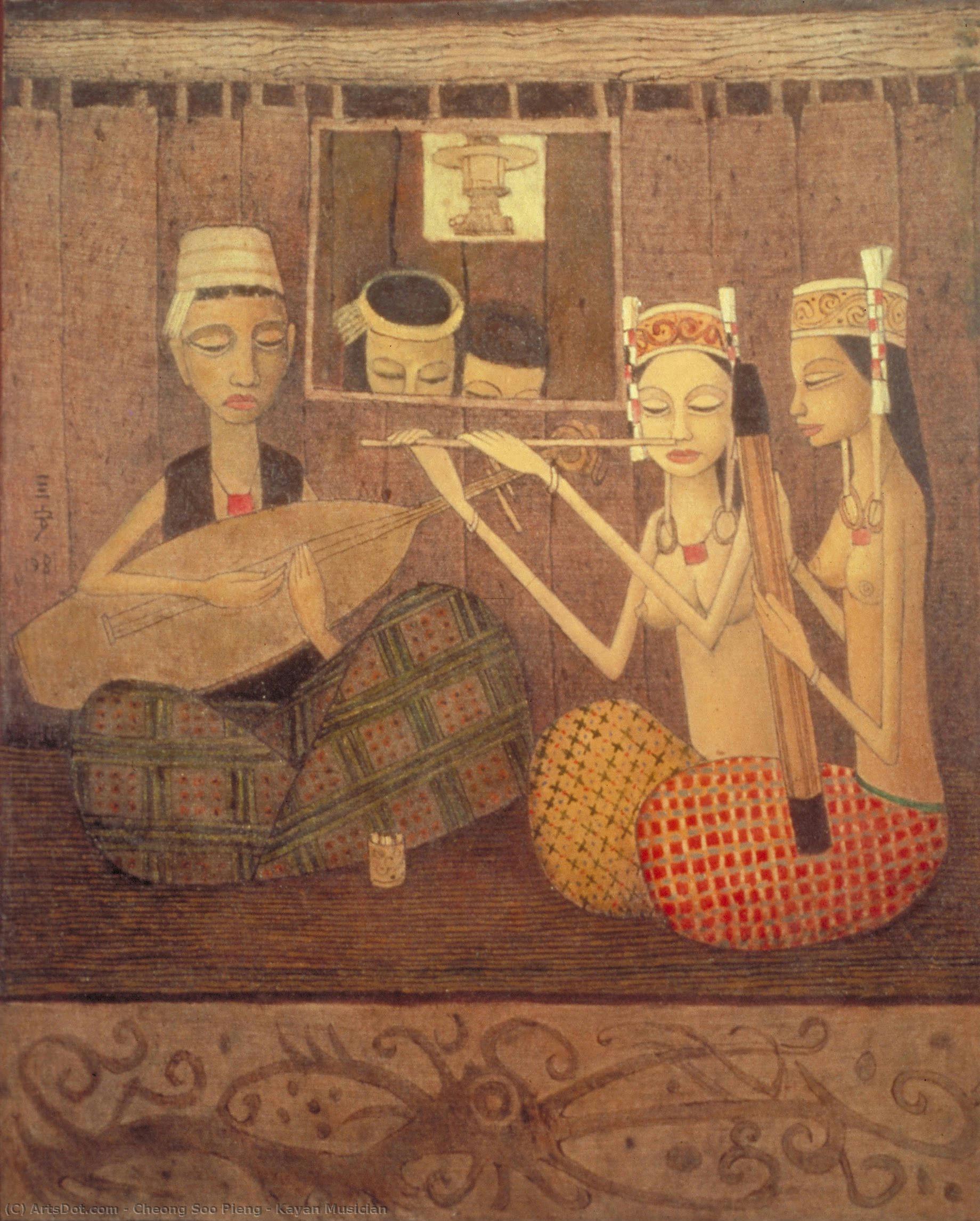 Kayan Musician — Cheong Soo Pieng