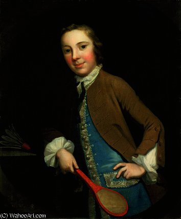 Portrait Of Master Francis Barrell, — George Knapton