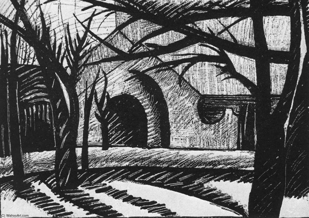 Landscape — Jozsef Nemes Lamperth