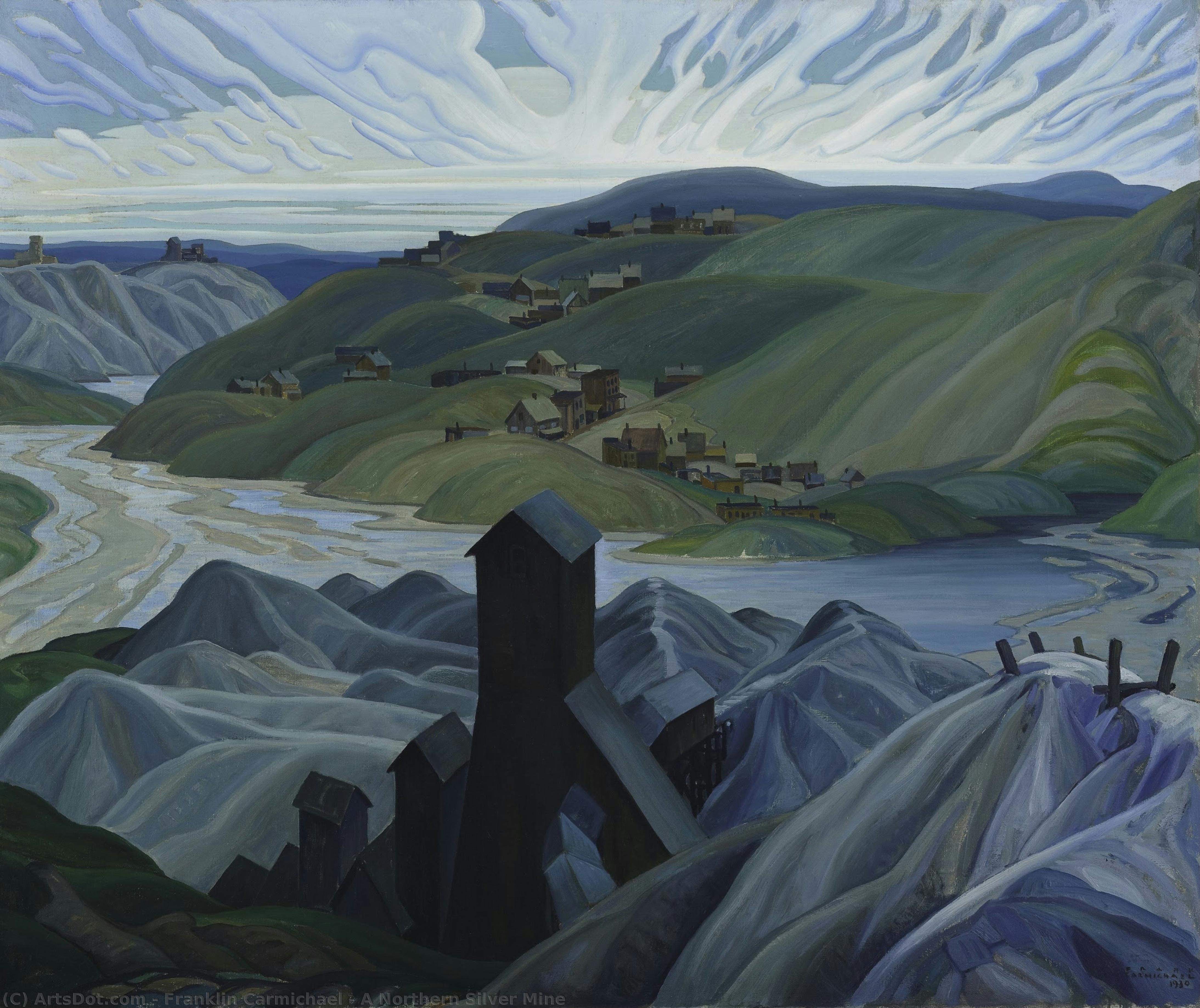 A Northern Silver Mine — Franklin Carmichael