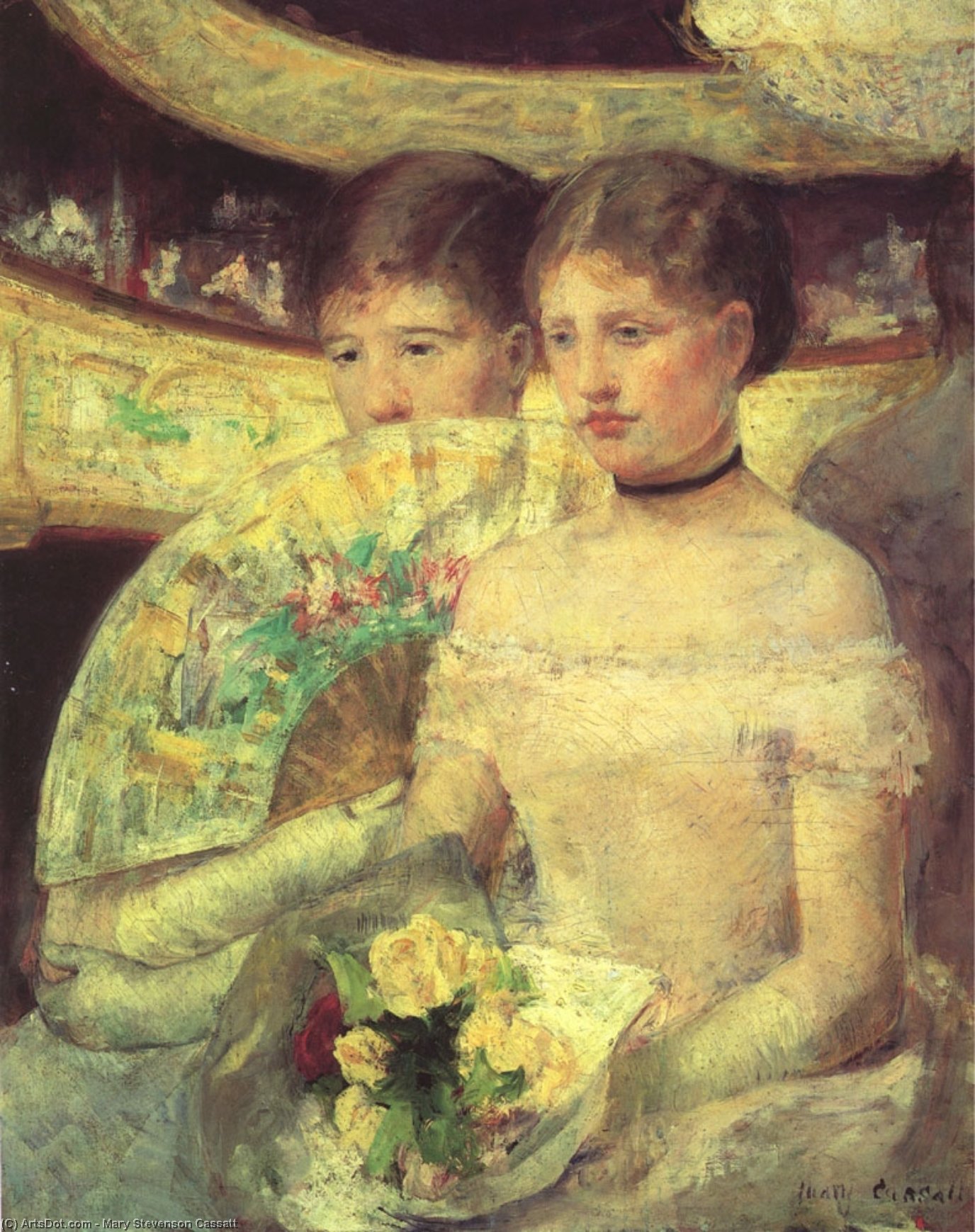 The Loge — Mary Stevenson Cassatt