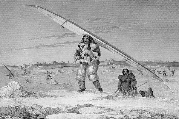 An Eskimaux Of Igloolik, Wearing A Bird-skin Jacket, — George Francis Lyon