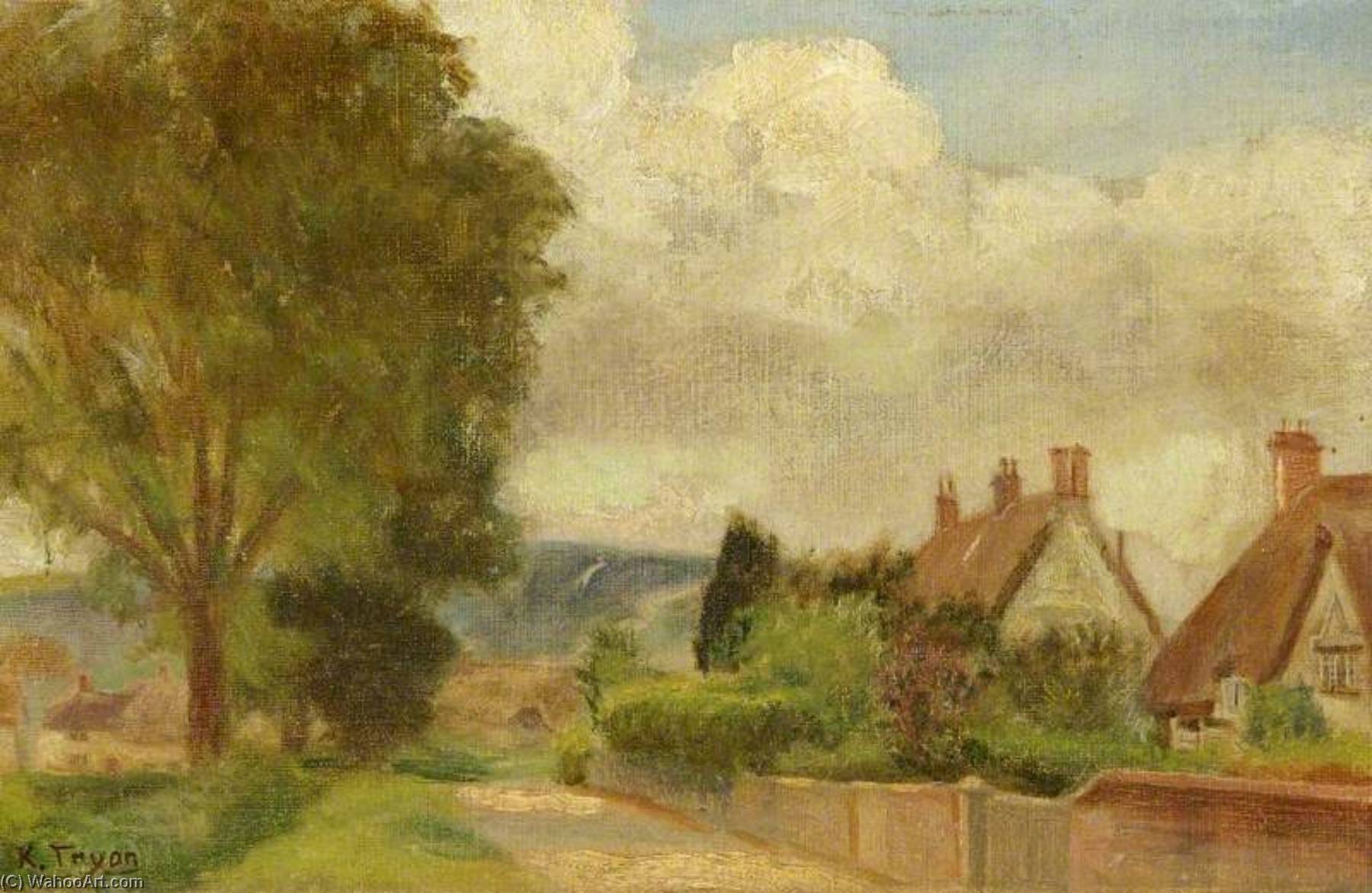 The Village Of Uffington, Wiltshire (home Of Tom Brown) — Kate Allen Tryon