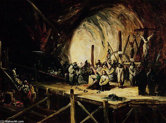 Inquisition Scene — Eugenio Lucas Y Padilla (eugenio Lucas Velázquez)