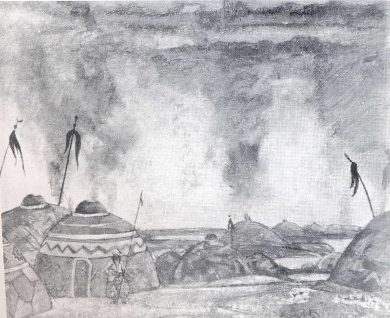 Polovtsian Camp — Nicholas Roerich