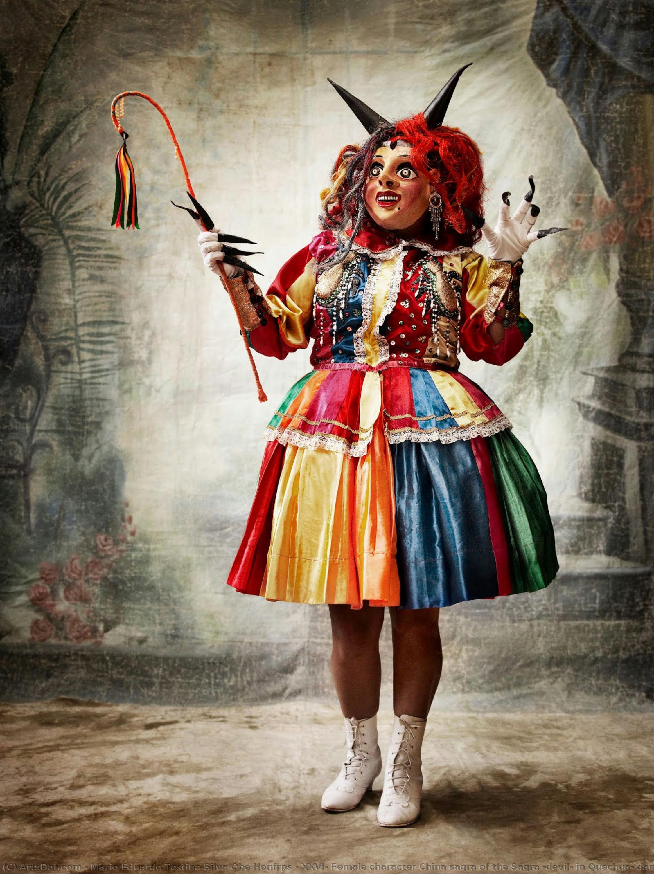 Xxvi, Female Character China Saqra Of The Saqra (devil, In Quechua) Dance, Province Of Paucartambo, Cusco, Peru 2010 — Mario Testino