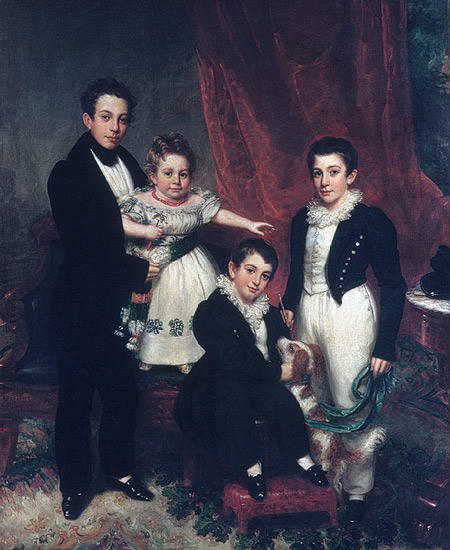 The Knapp Children — Samuel Lovett Waldo