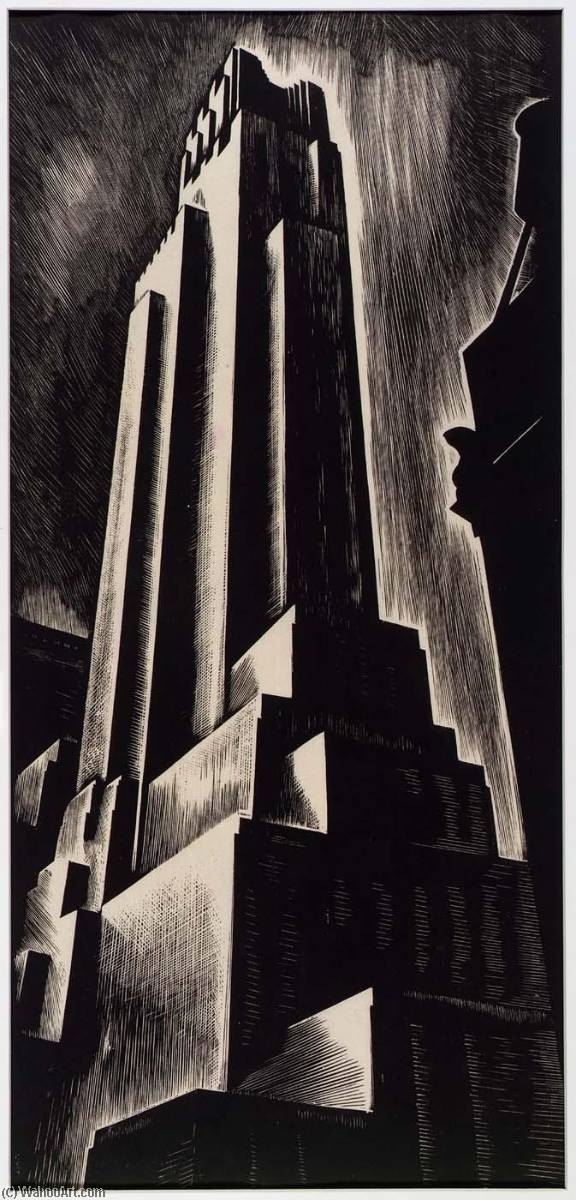 Skyscraper — Howard Cook