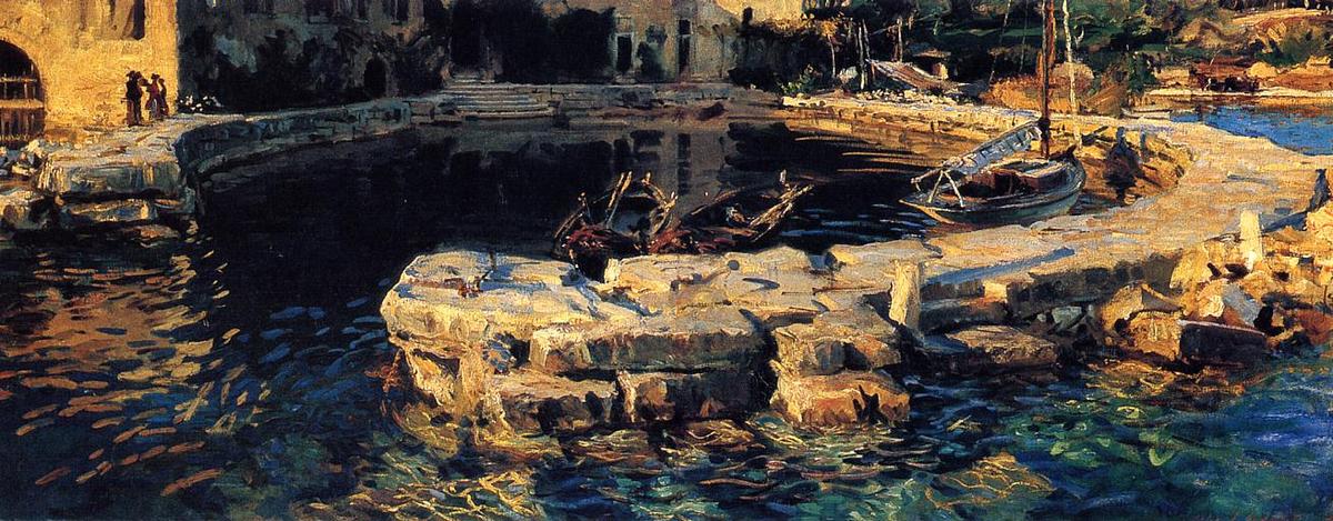 San Vigilio, Lake Garda — John Singer Sargent