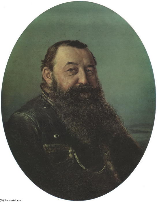 Portrait Of N.f. Rezanov — Vasily Grigoryevich Perov