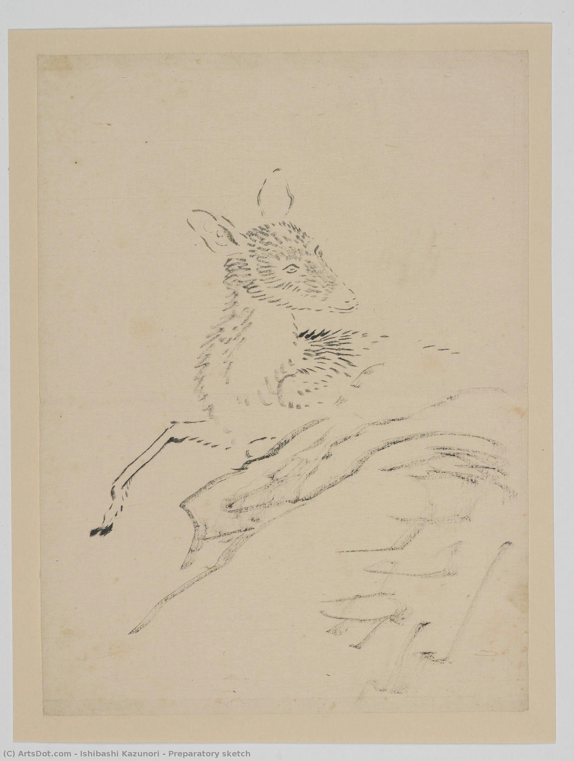 Preparatory Sketch — Išibashi Kazunori