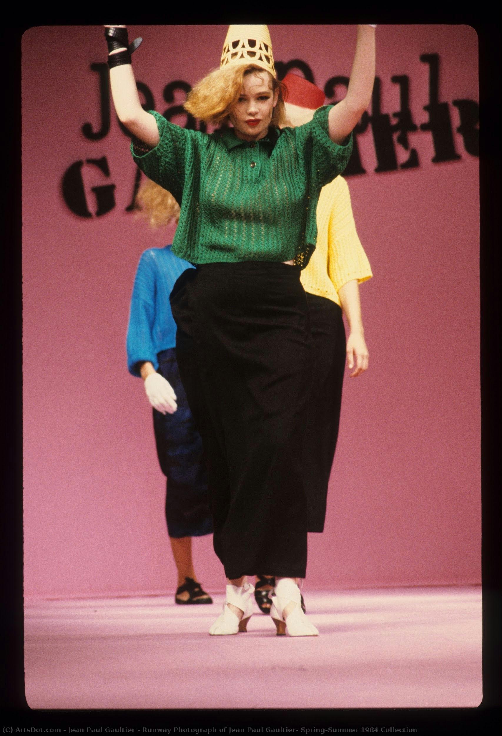 Runway Photograph Of Jean Paul Gaultier, Spring/summer 1984 Collection — Jean Paul Gaultier