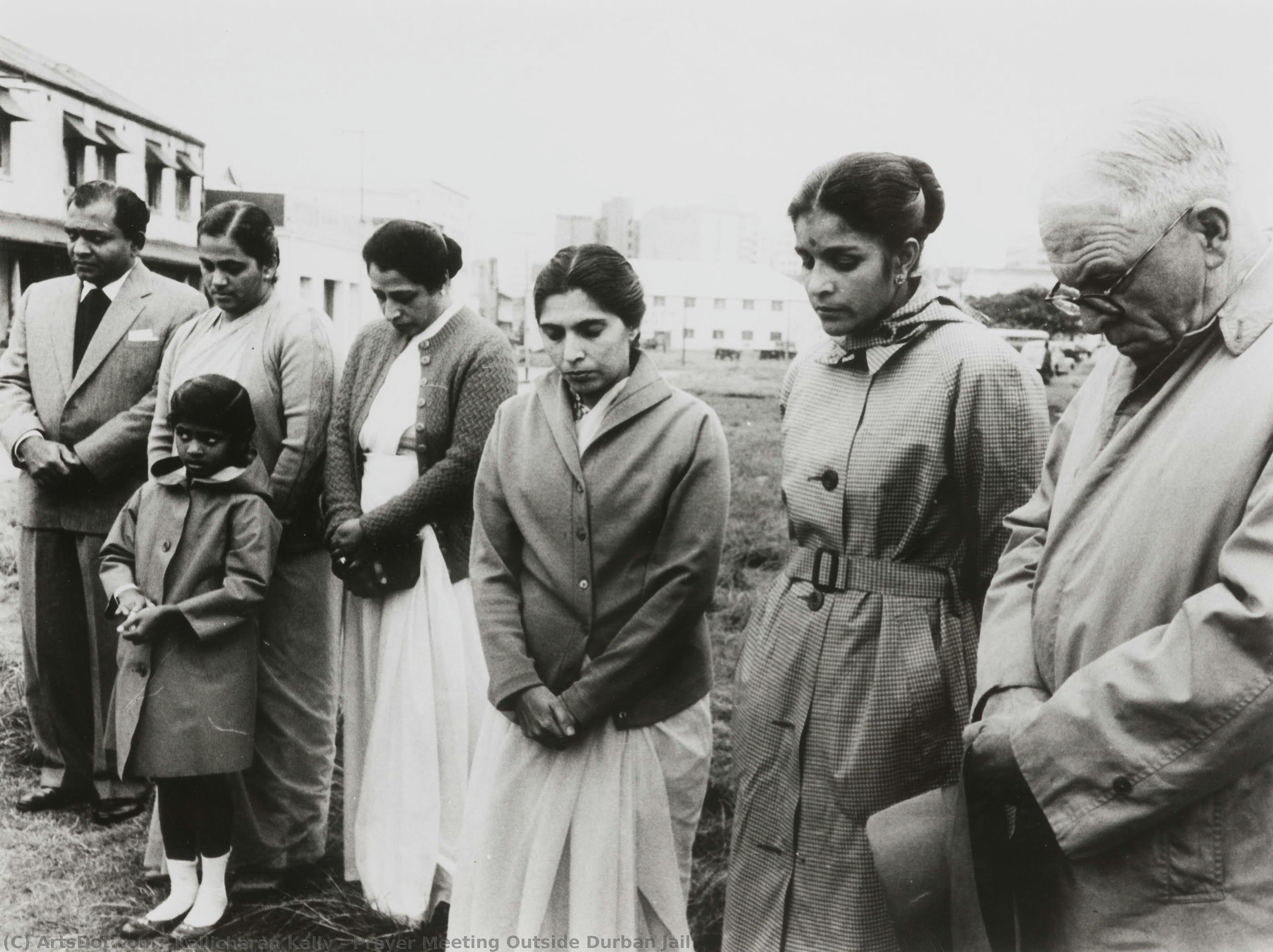 Prayer Meeting Outside Durban Jail — Kallicharan Kally