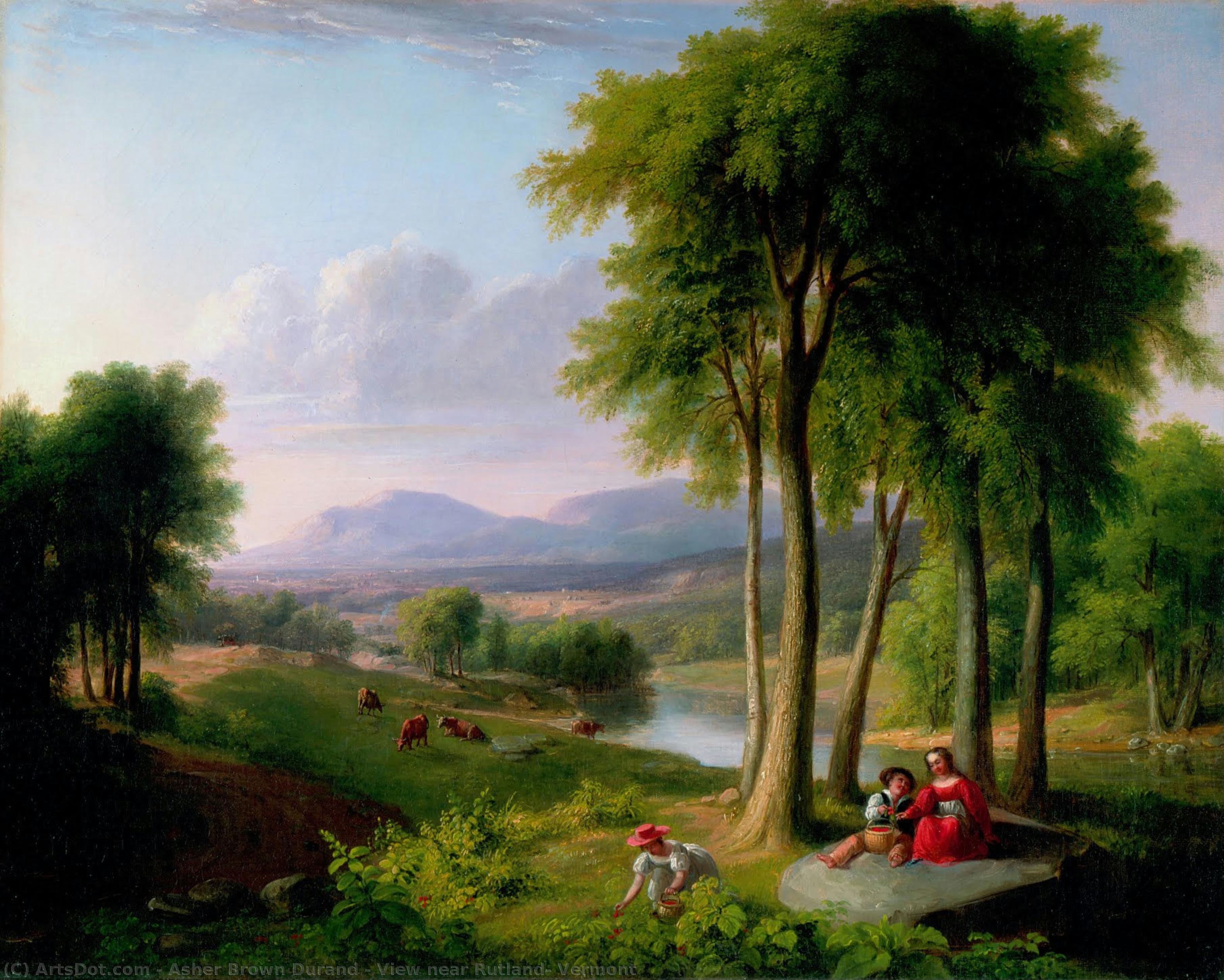 View Near Rutland, Vermont — Asher Brown Durand