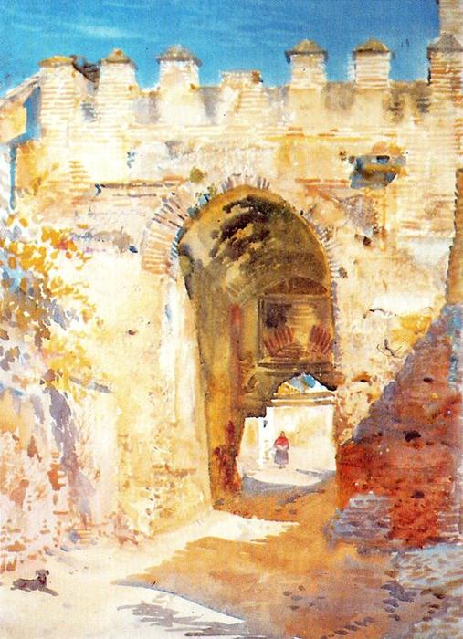 Gate Of Fajalauza, Granada — Jorge Apperley (george Owen Wynne Apperley)