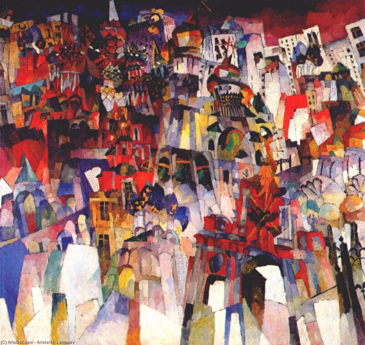 Moscow — Aristarkh Vasilevich Lentulov
