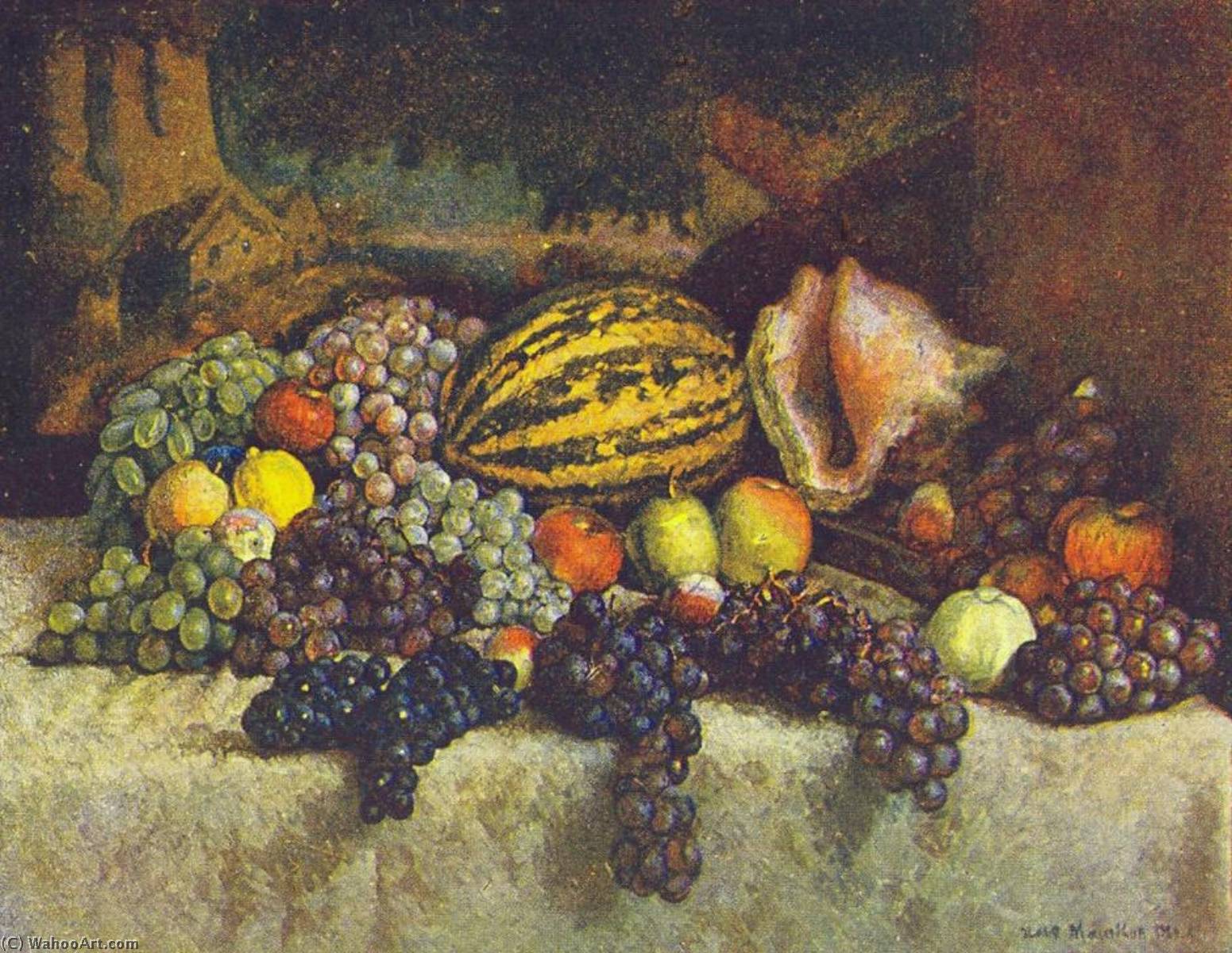 Grapes — Ilya Ivanovich Mashkov