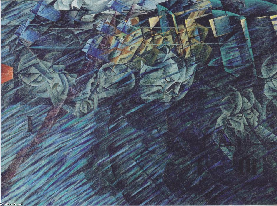 States Of Mind: Those Who Go — Umberto Boccioni