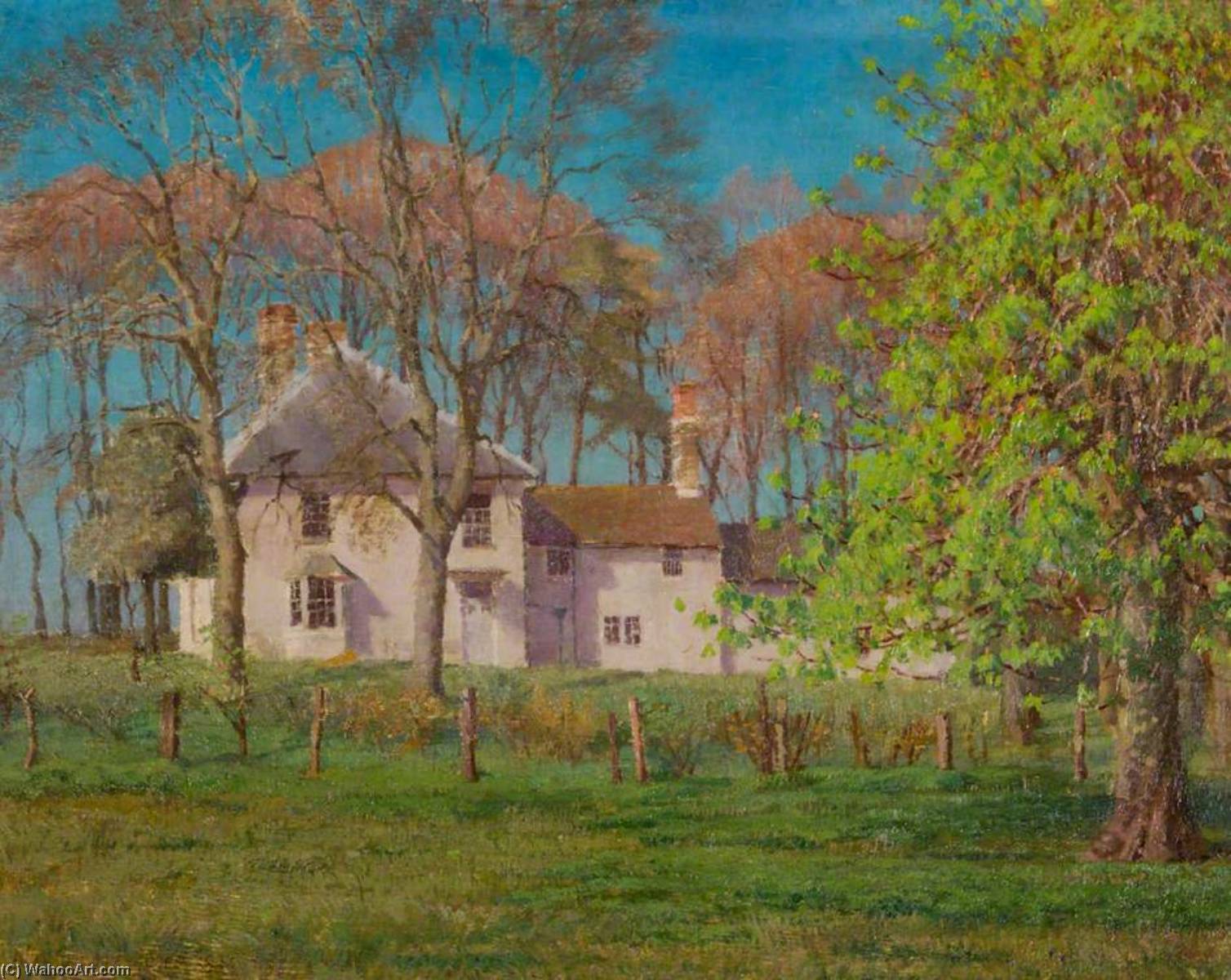 Angel Down Farm – April Afternoon — Allan Gwynne Jones