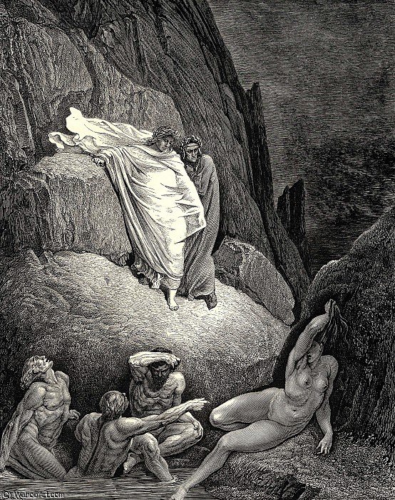 Dore Gustave 44. It-s Thais The Prostitute Who Answered At The Words Of Her Lover -don-t You Owe — Paul Gustave Doré