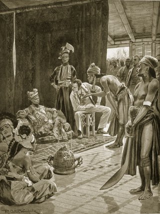 Sir James Brooke In Borneo — Richard Caton Woodville