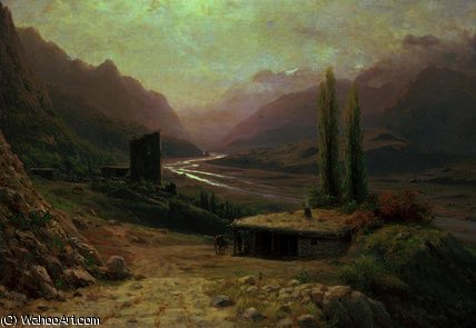 Caucasian Canyon — Lef Feliksovich Lagorio