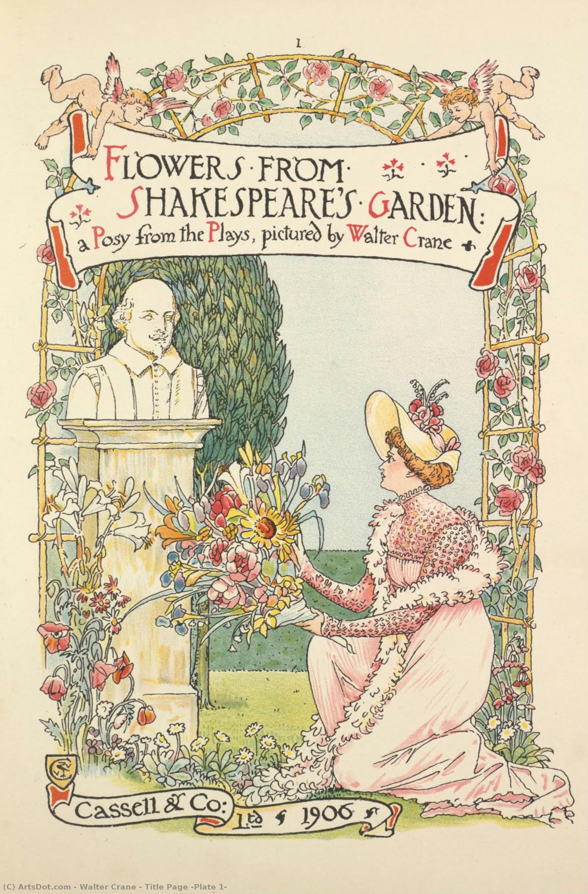 Title Page [plate 1] — Валтер Кран
