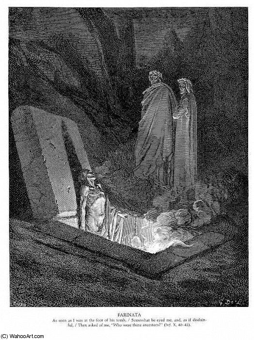 Farinata — Paul Gustave Doré