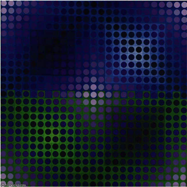 Sende C — Victor Vasarely