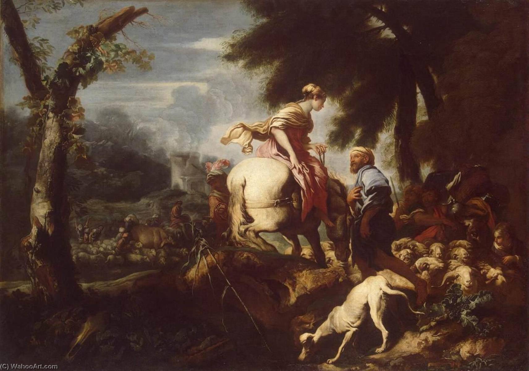 The Meeting Of Isaac And Rebecca — Il Grechetto