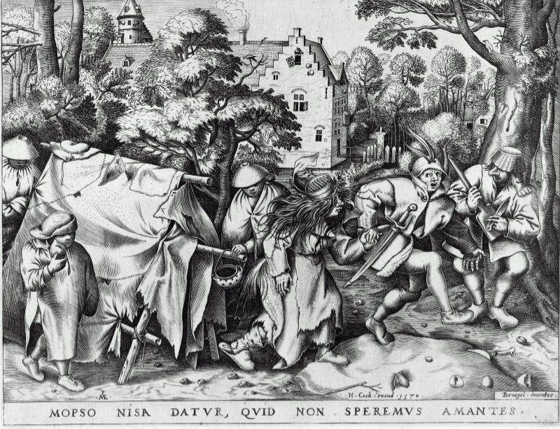 Die Hochzeit Von Mopsus Und Nisa — Pieter Bruegel Der Ältere