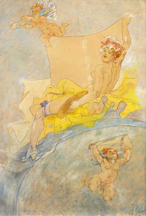 Poster For An Exhibition — Фэлисьен Ропс