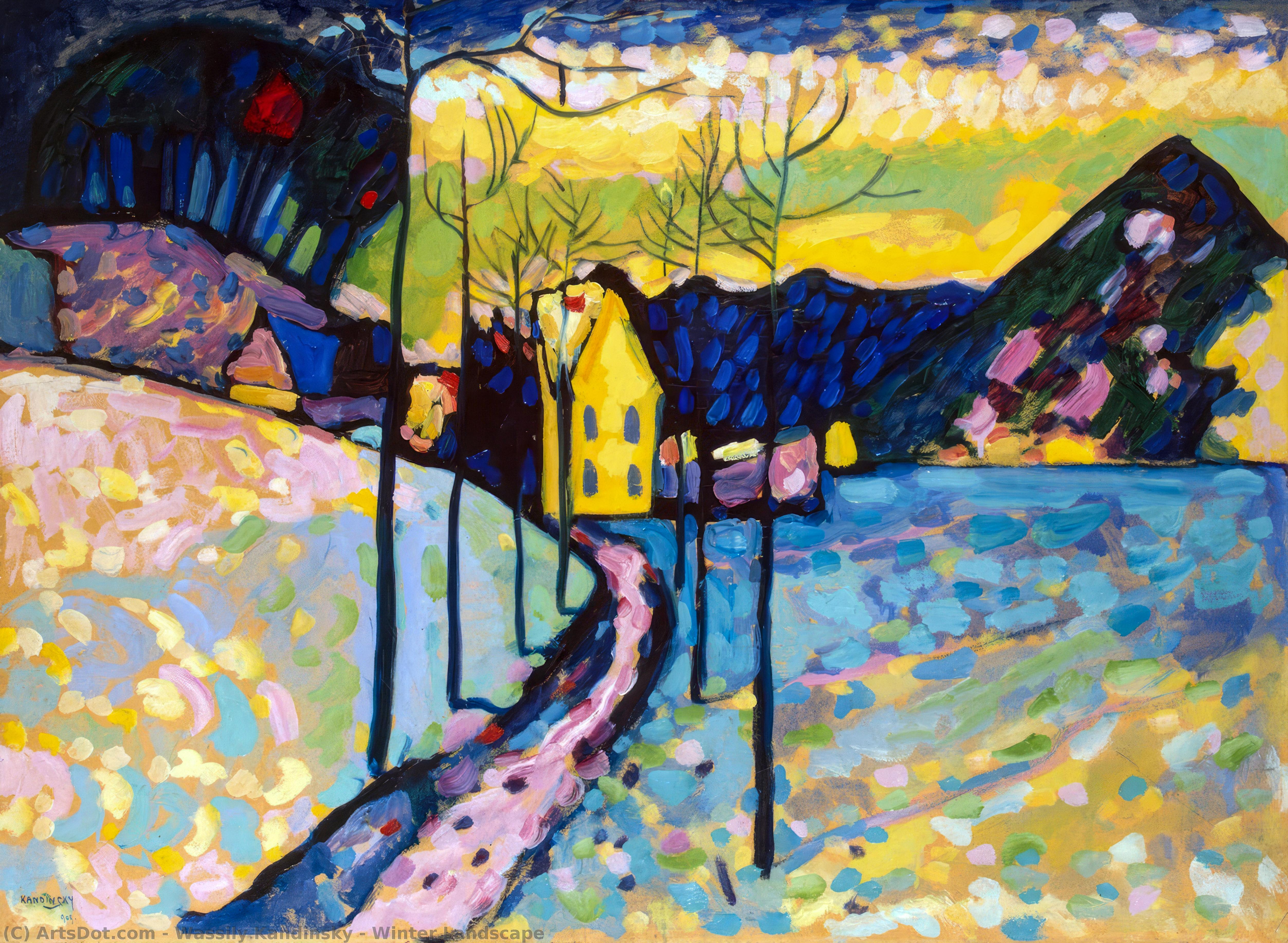 Paisaje Invernal — Wassily Wassilyevich Kandinsky