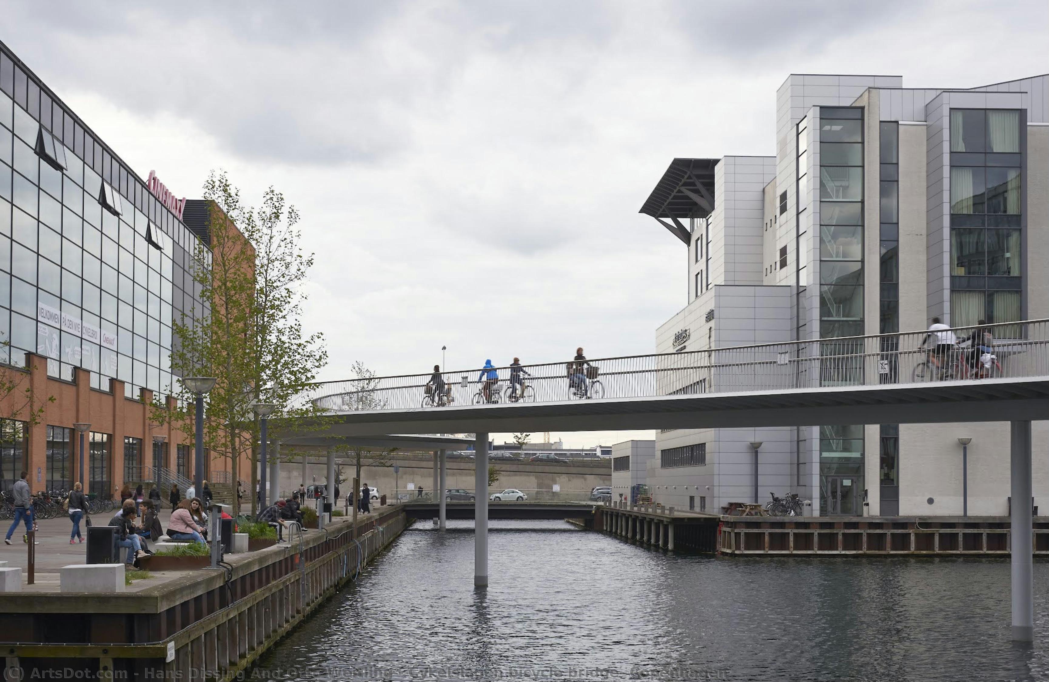 Cykelslagen Bicycle Bridge, Copenhagen — Hans Dissing And Otto Weitling