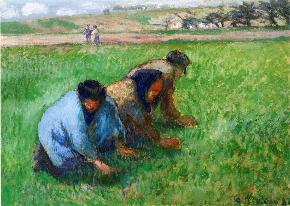 Weeders — Camille Pissarro