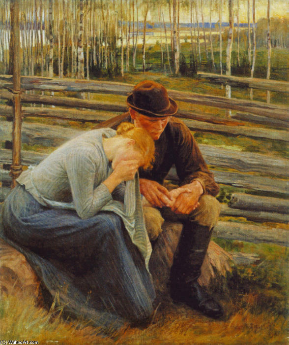 Suru, Öljyväritoteutus Runon — Алберт Еделфелт