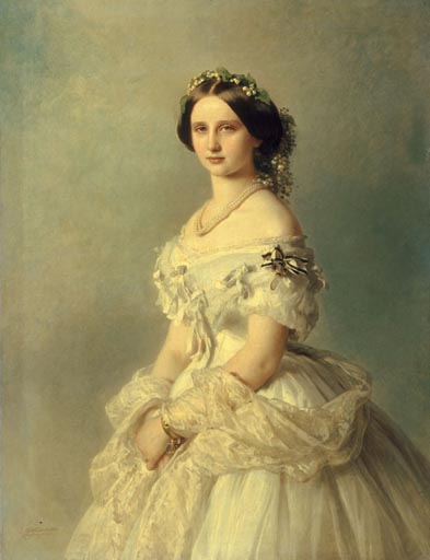 Portrait Of Princess Of Baden — Franz Xavier Winterhalter