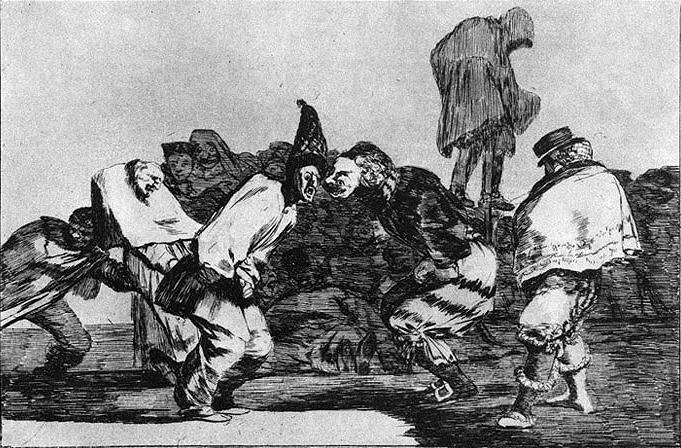 Absurdity Of Carnival — Francisco José De Goya Y Lucientes