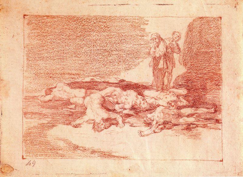 Enterrar Y Callar — Francisco José De Goya Y Lucientes