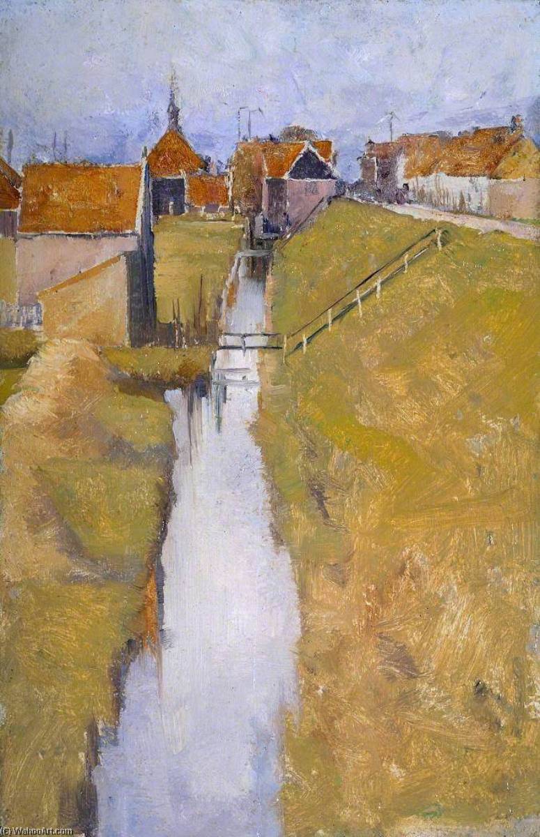 Volendam, Holland, From The Zuidende — Elizabeth Adela Stanhope Forbes